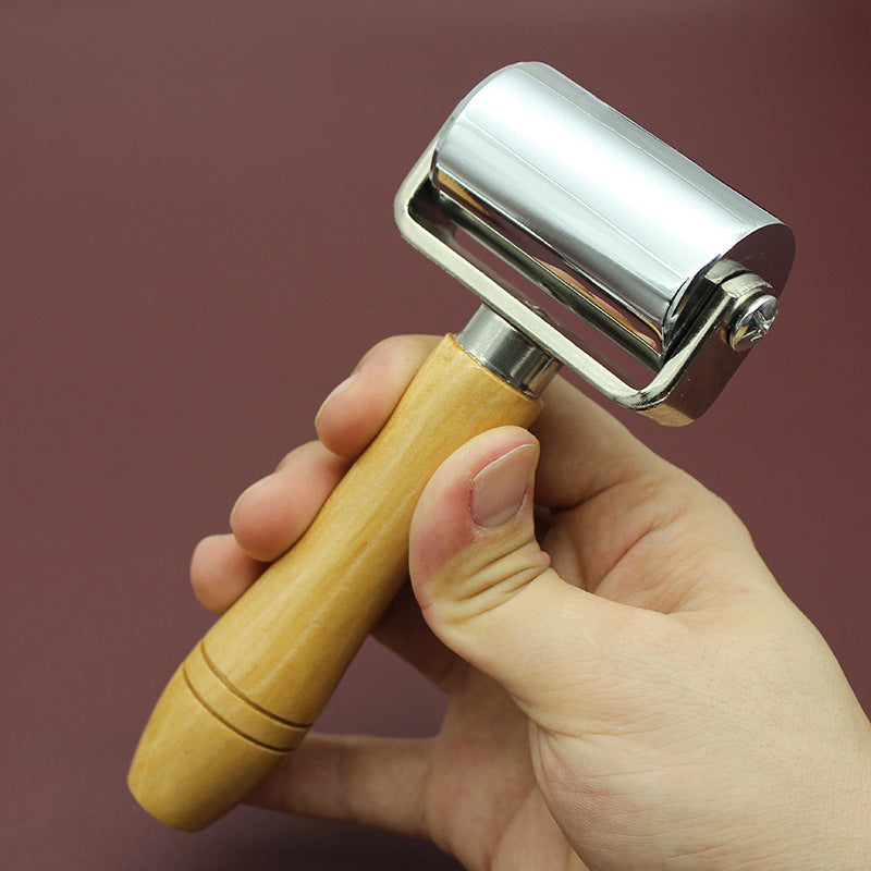 Leather solid roller, manual blank holder, DIY hand tool,Leather blank holder