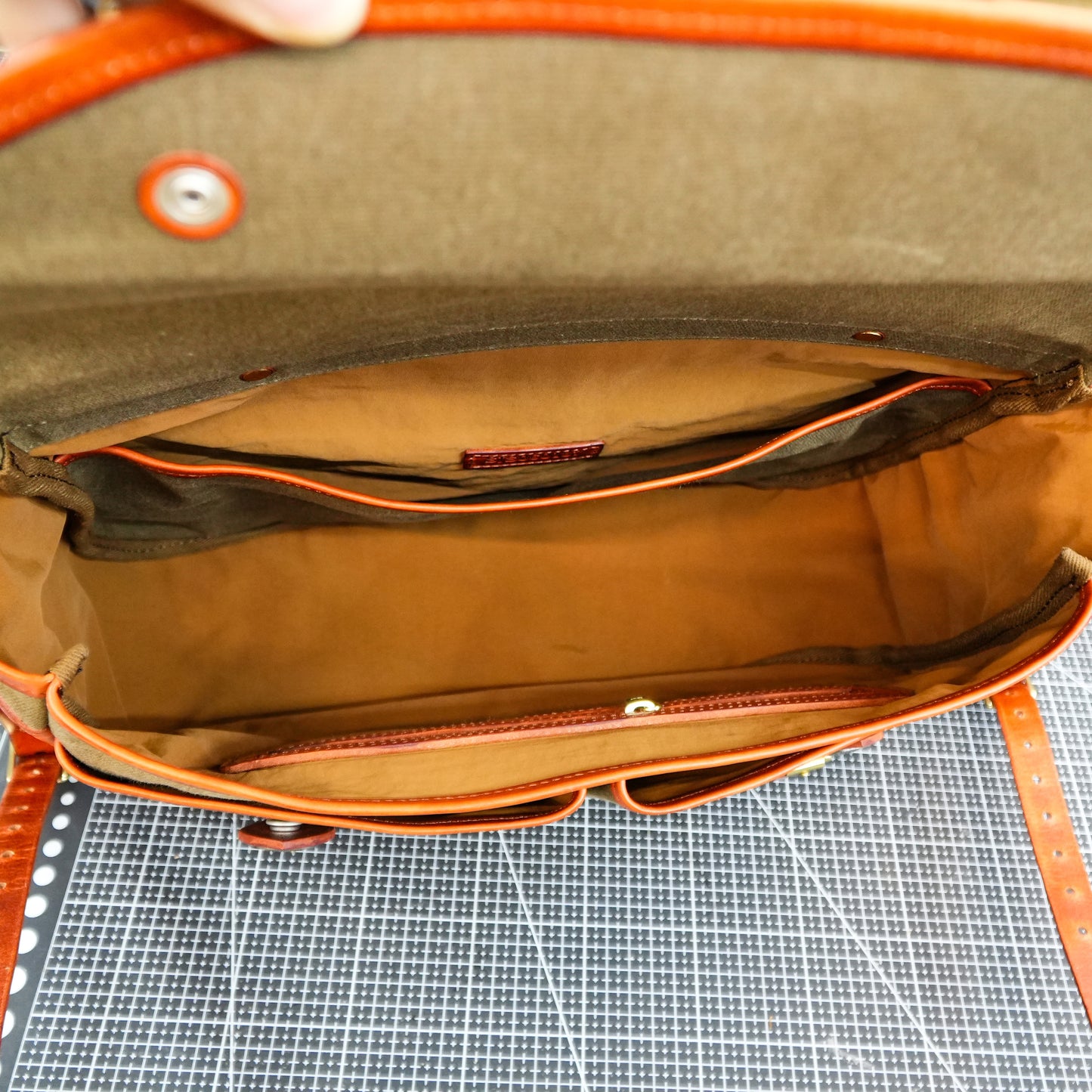【PDF Pattern】 Hand painted vegetable tanned leather canvas messenger bag/shoulder bag pattern/crossbodybag pattern/briefcase pattern/messengerbag pattern/canvasbag pattern SG-154#