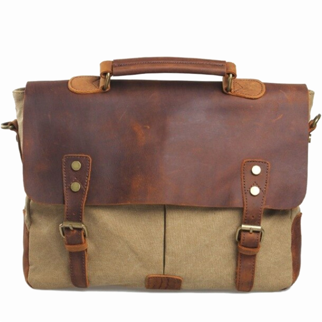 【PDF Pattern】Leather messenger bag pattern/Leather Canvas Bag pattern