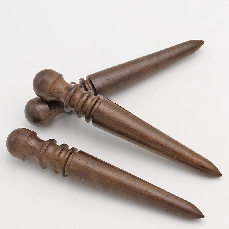 DIY Handmade Leather Tool Sandalwood Polishing Stick Leather Tool Plant Tanned Leather Art Handmade Polishing Edge Sealing Polishing Stick