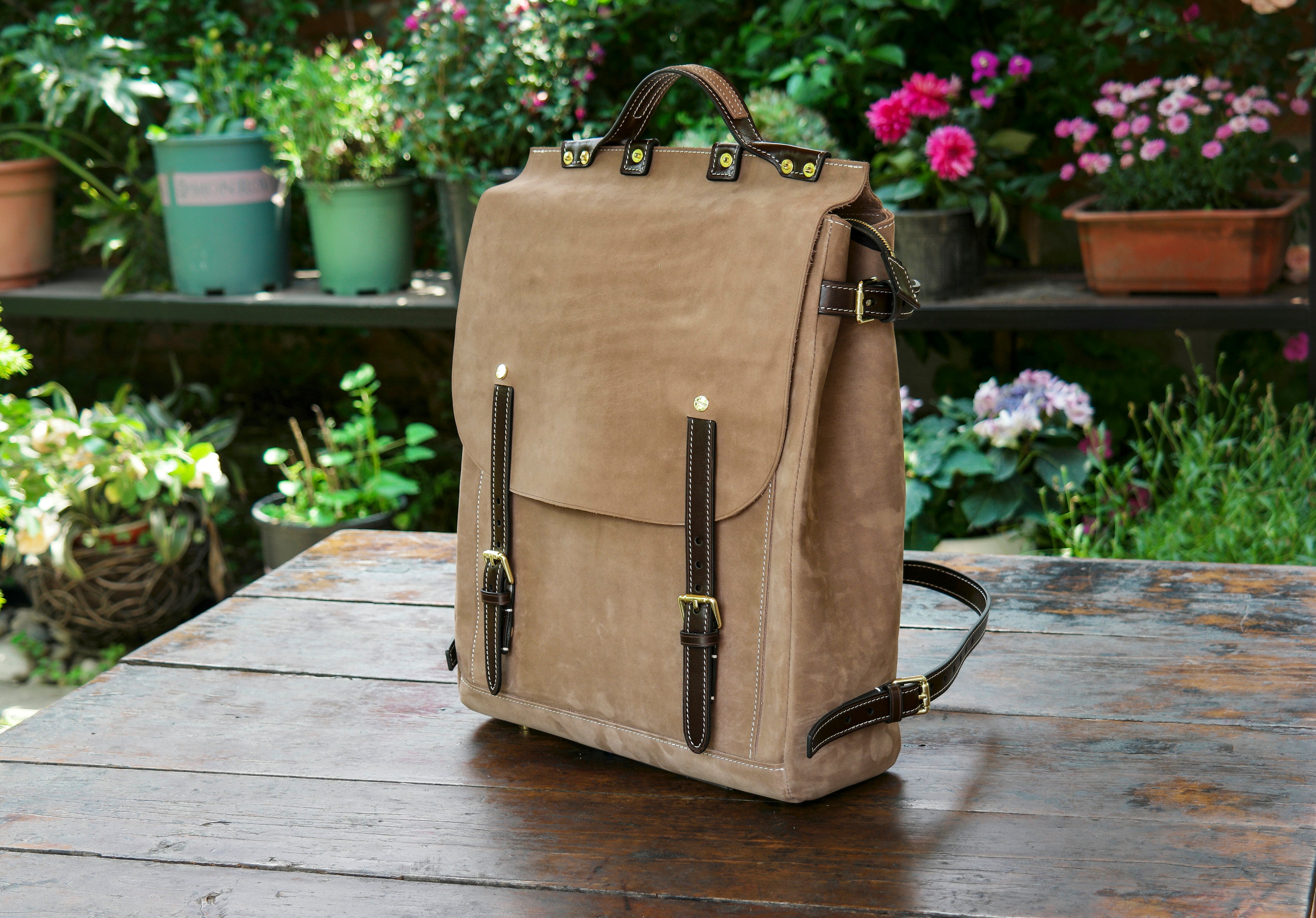 Leather Backpack Bag main image 0