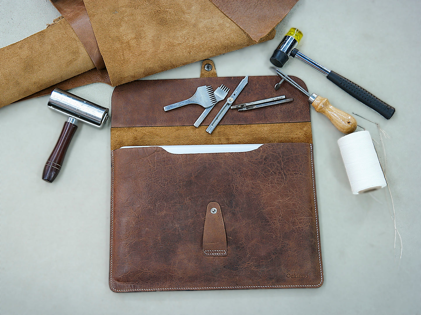 Leather laptop bag pattern Laptop/MacBook Pro 13/14 / 15/16/17/17.5 inch case/sleeve, leather laptop cover,Leather DIY