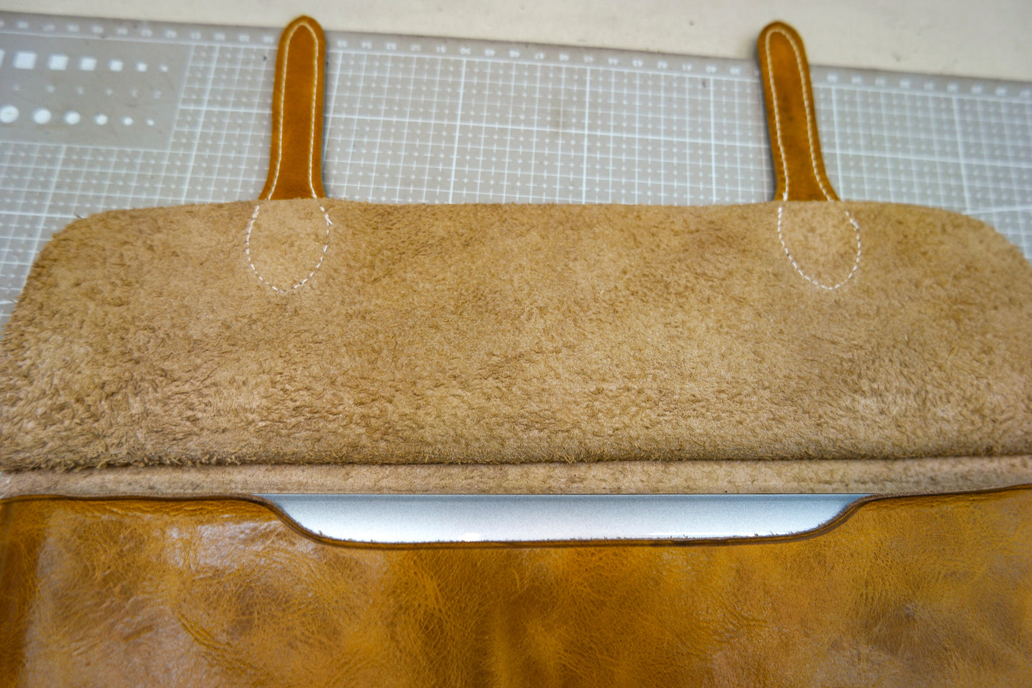 Leather laptop bag MacBook Pro 13/14 / 15/16/17/17.5 inch case/sleeve, leather laptop cover, Made of 100% full real cow leather