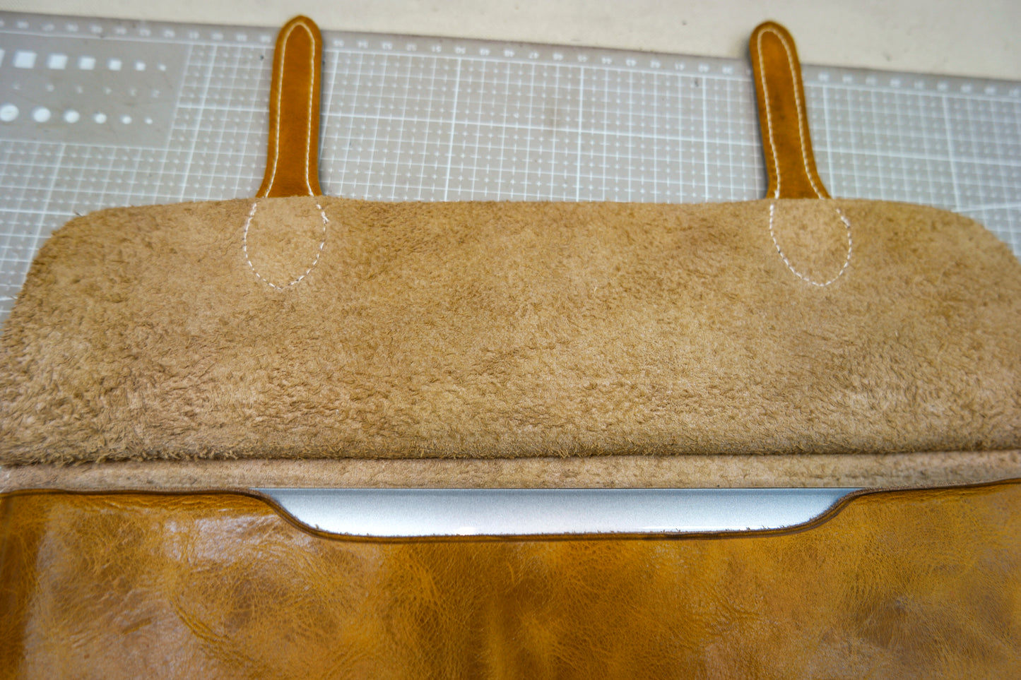 Leather laptop bag MacBook Pro 13/14 / 15/16/17/17.5 inch case/sleeve, leather laptop cover, Made of 100% full real cow leather