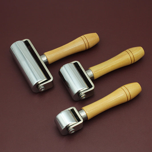 Leather solid roller, manual blank holder, DIY hand tool,Leather blank holder