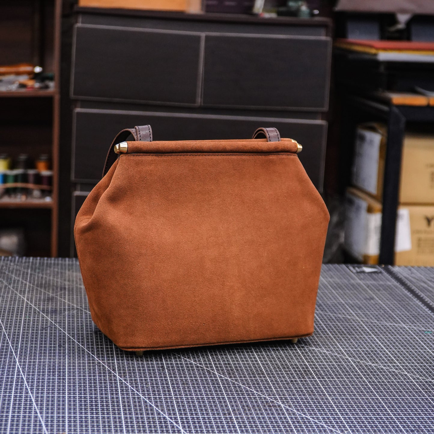 Anti suede women's shoulder handbag NV-2#
