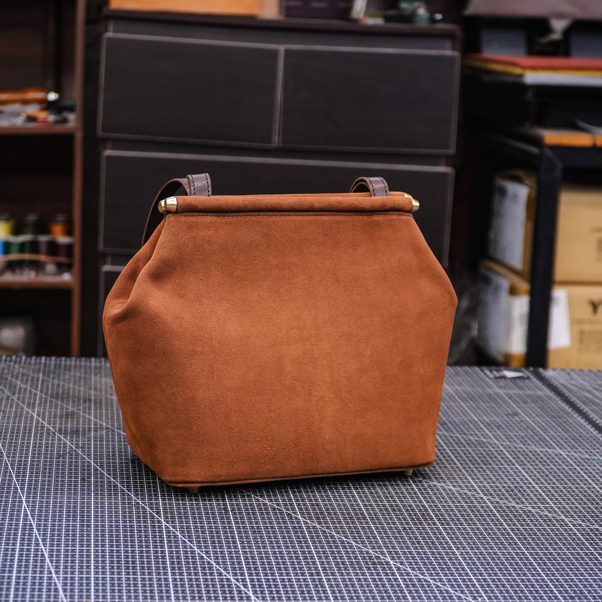 Anti suede women's shoulder handbag NV-2#