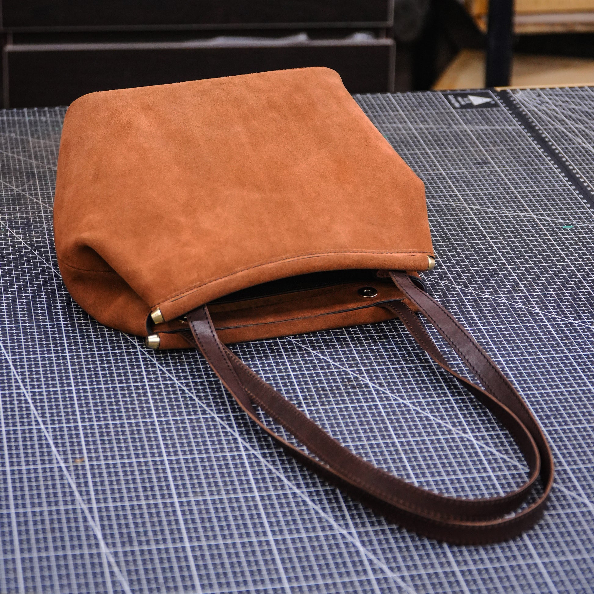 Anti suede women's shoulder handbag NV-2#