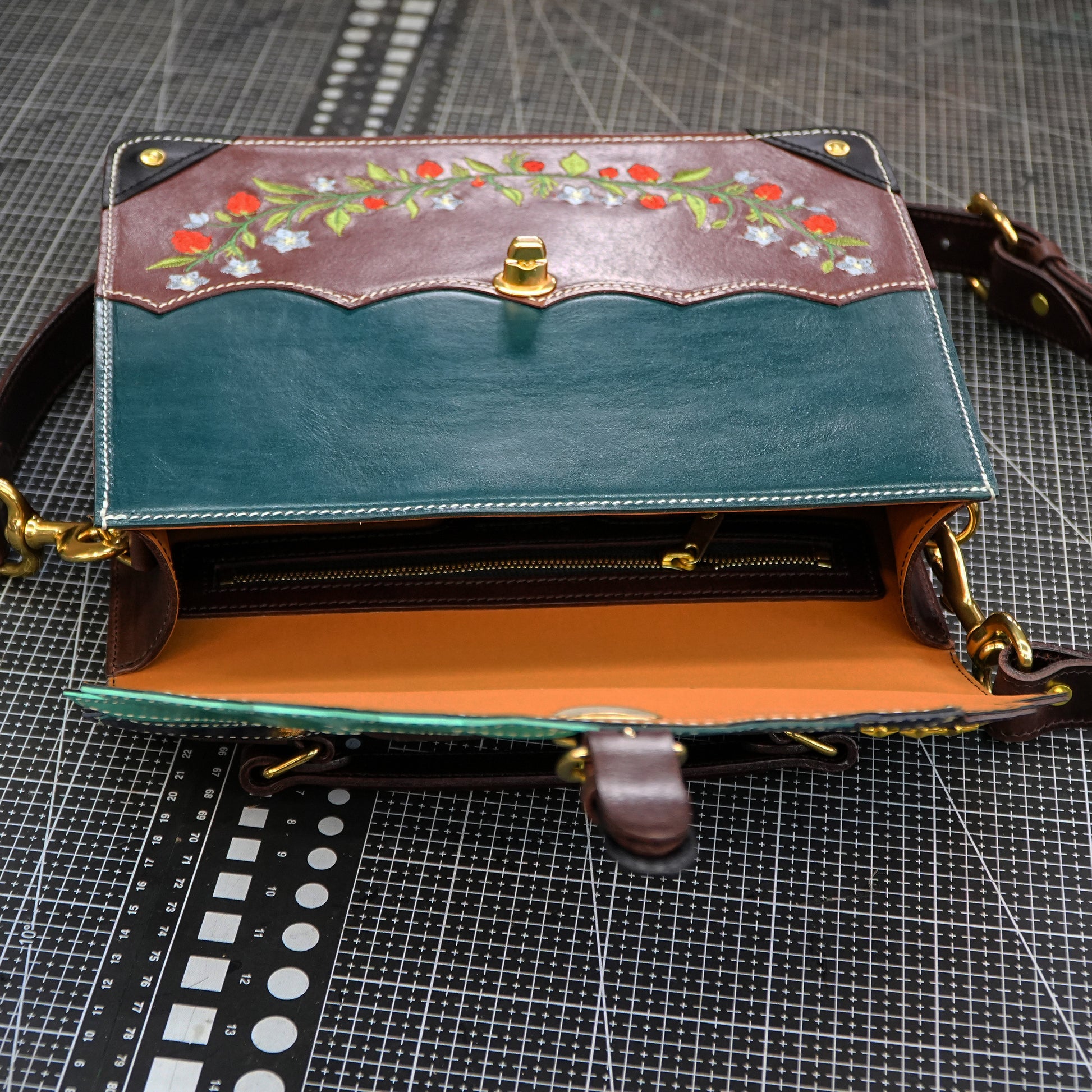 【PDF Pattern】 Leather handbag pattern/shoulder crossbody bag pattern- SG-147#