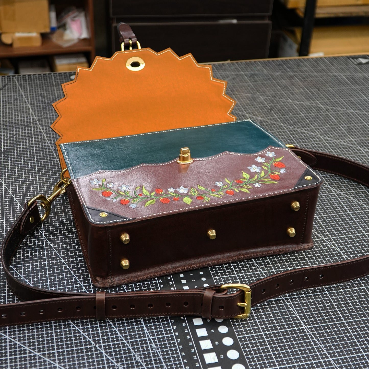 【PDF Pattern】 Leather handbag pattern/shoulder crossbody bag pattern- SG-147#