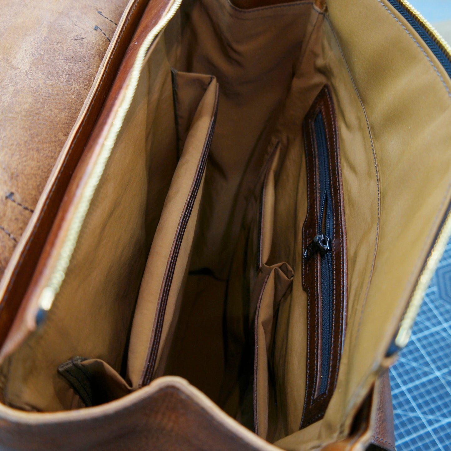 【 Backpack Pattern】  Vintage cowhide handmade backpack pattern/knapsack pattern SG-141#