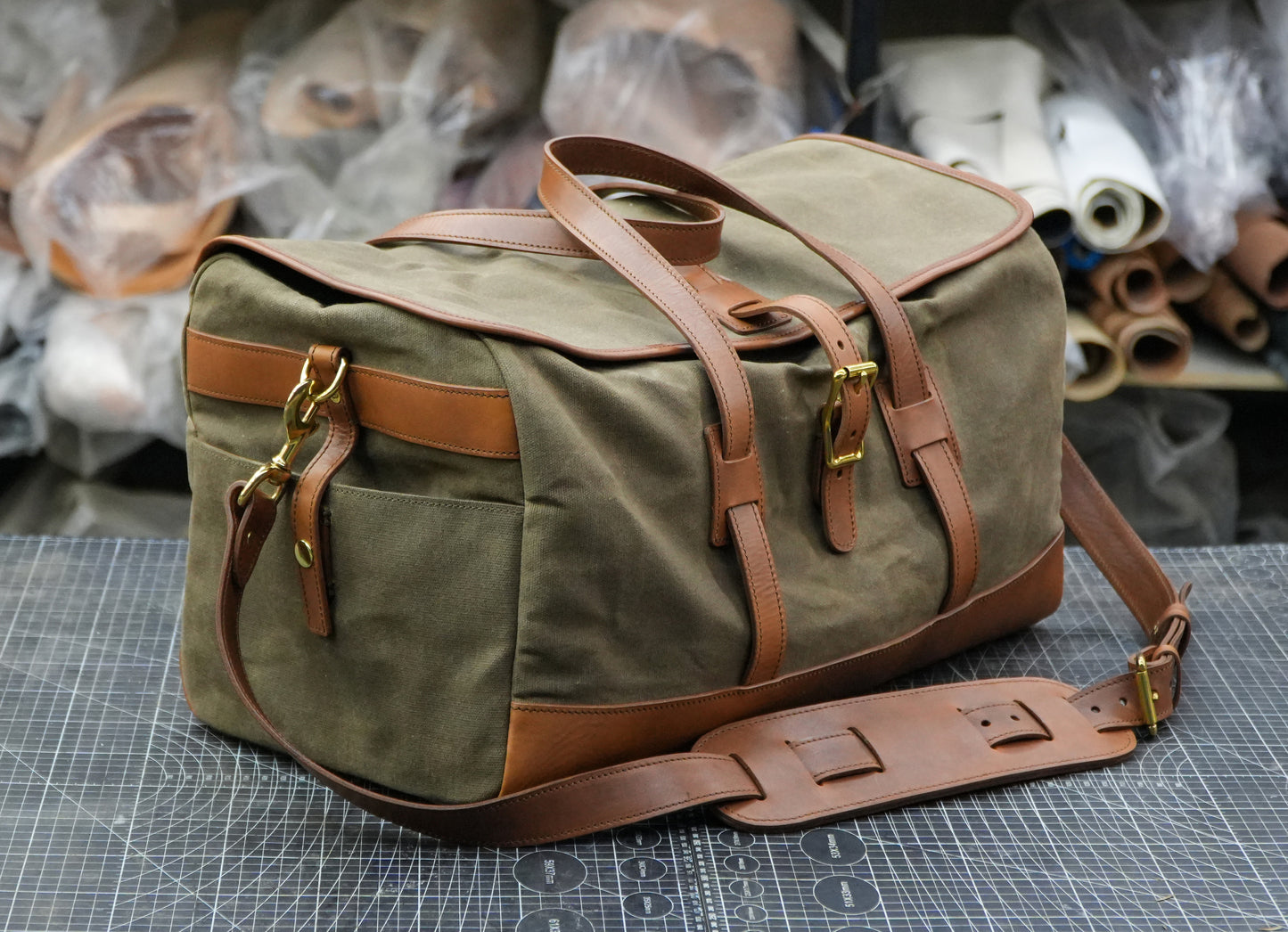 【PDF Pattern】 Travel bag/luggage bag/large capacity handbag -Bag Pattern SG-142#