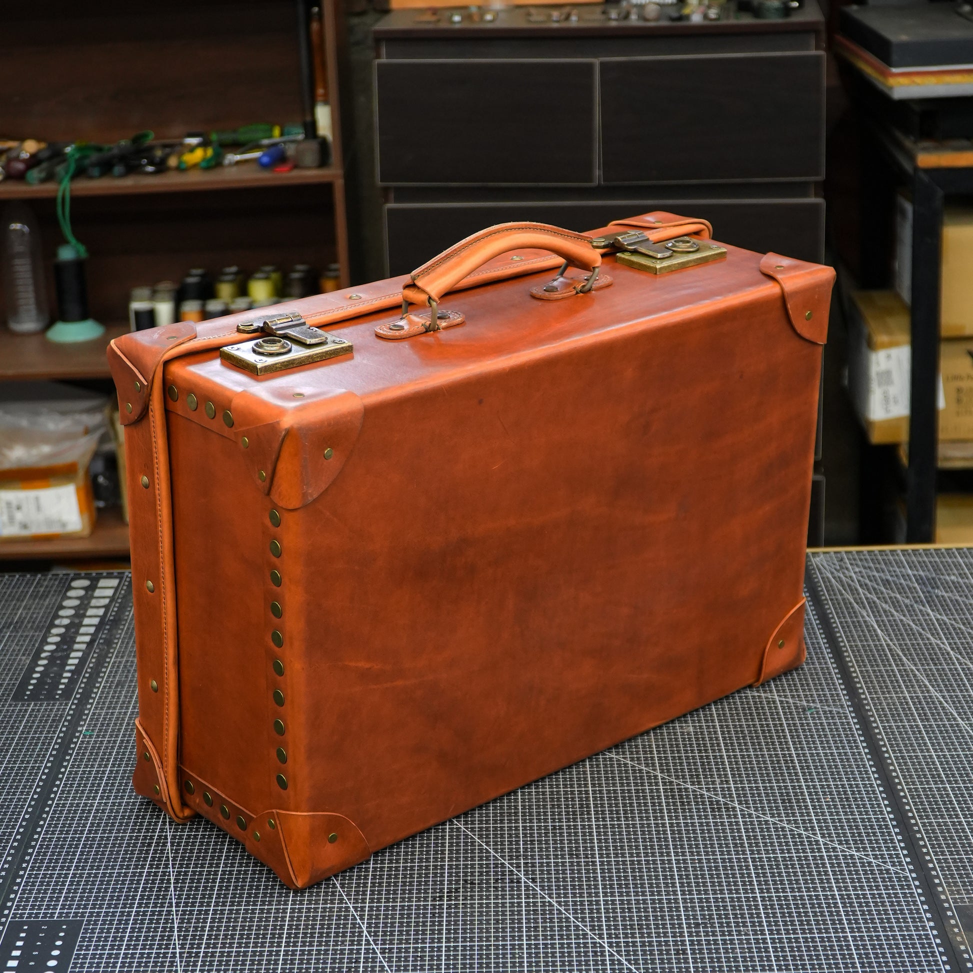 【Suitcase Pattern】 Cowhide solid wood suitcase pattern Box pattern /Handheld suitcase Pattern/Luggage suitcase&nbsp;Pattern/travel &nbsp;suitcase pattern