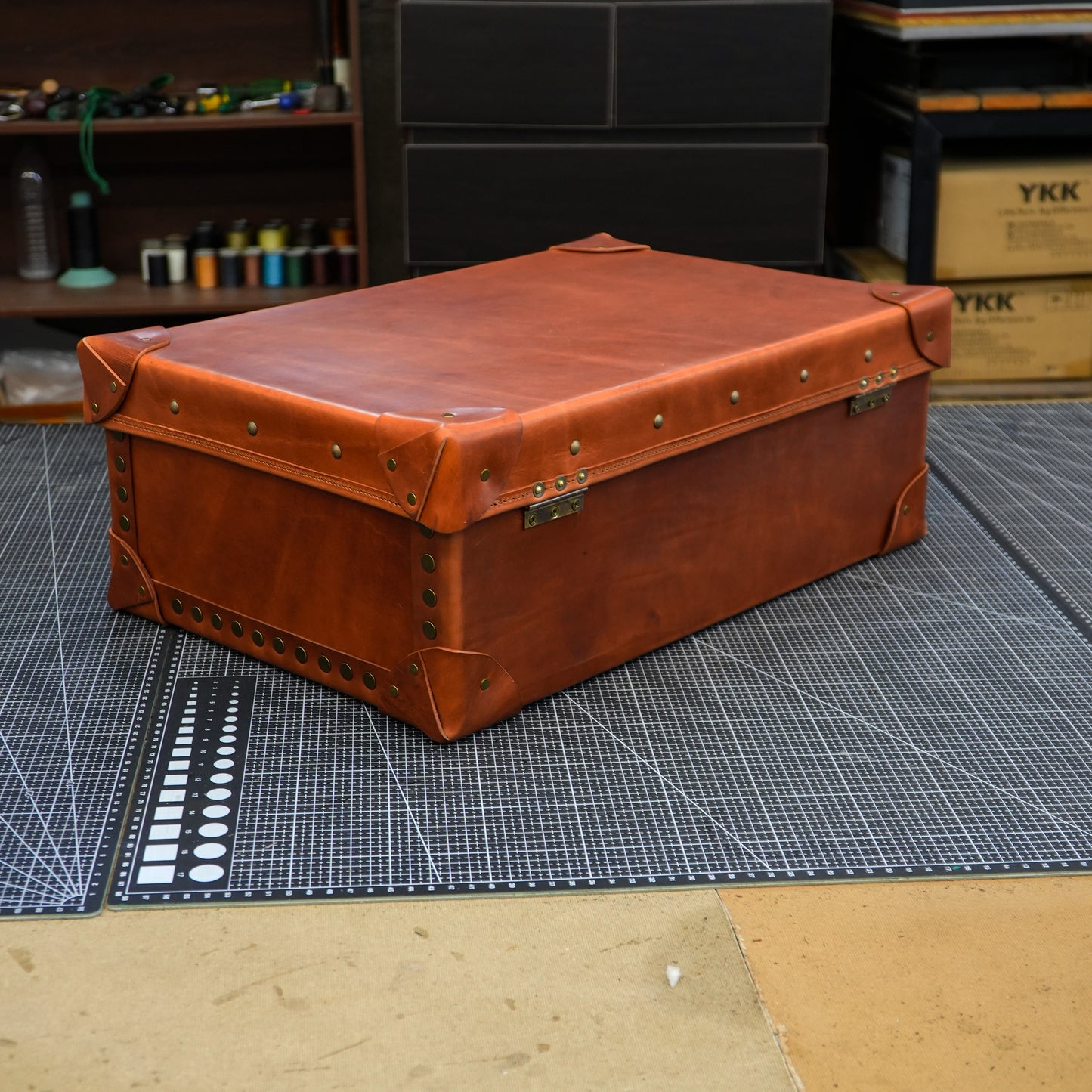【Suitcase Pattern】 Cowhide solid wood suitcase pattern Box pattern /Handheld suitcase Pattern/Luggage suitcase&nbsp;Pattern/travel &nbsp;suitcase pattern
