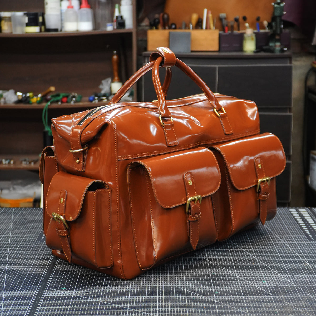 Leather Travel Bag & Luggage Pattern SG -158# PDF & Physical