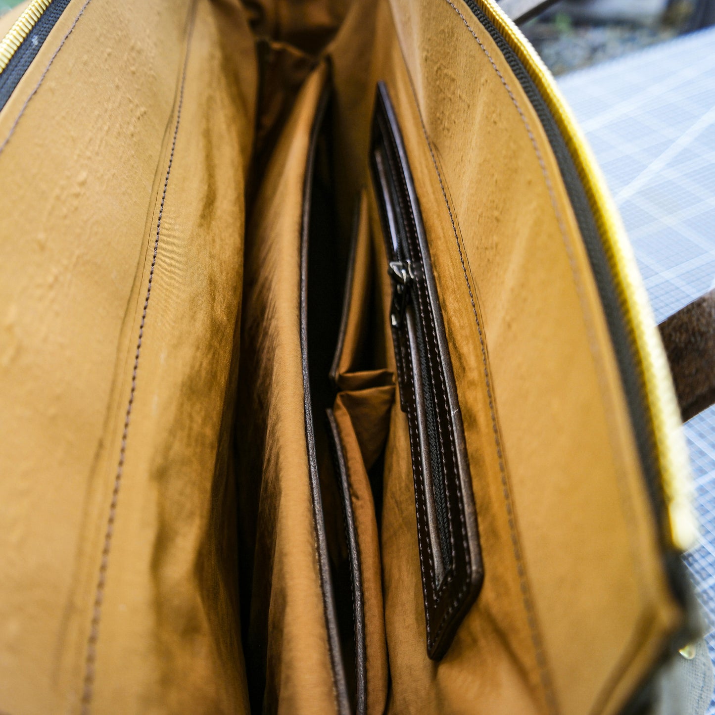 Oil wax canvas handbag/single shoulder crossbody bag