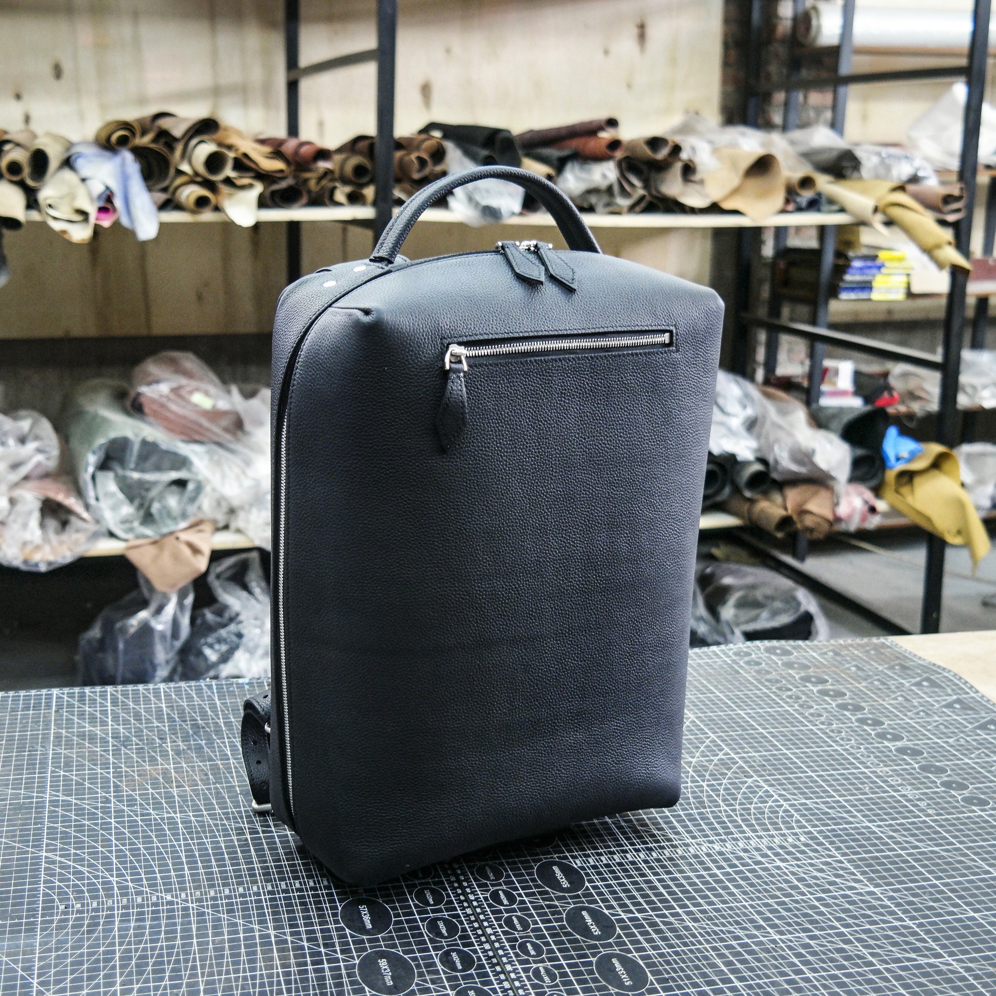 【PDF Pattern】Cowhide leather backpack pattern/knapsack pattern