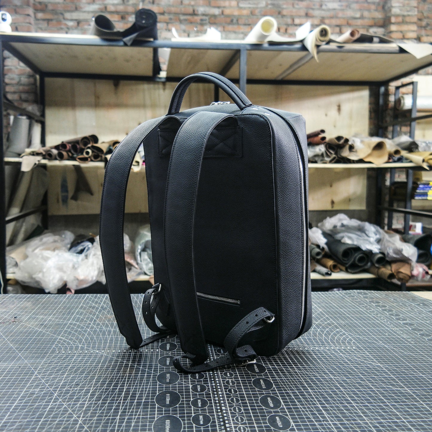 【PDF Pattern】Cowhide leather backpack pattern/knapsack pattern