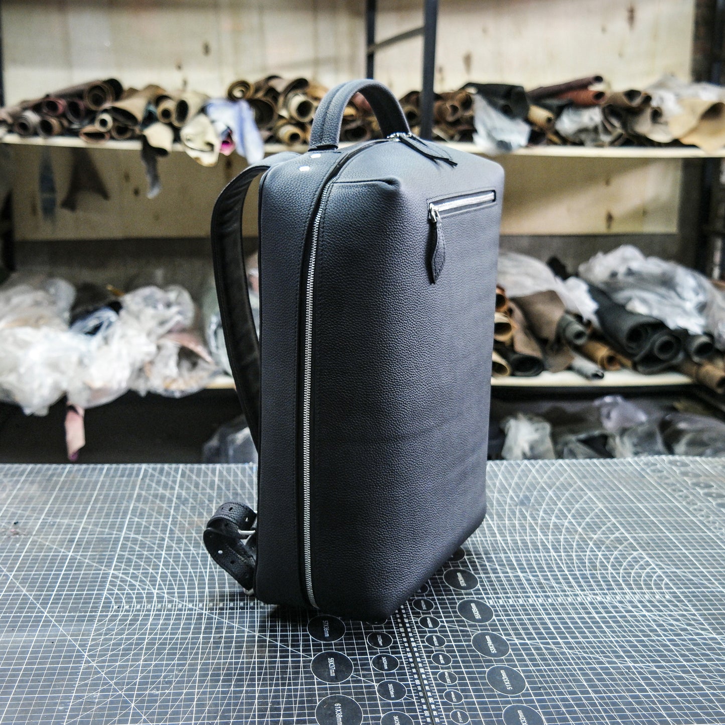 【PDF Pattern】Cowhide leather backpack pattern/knapsack pattern