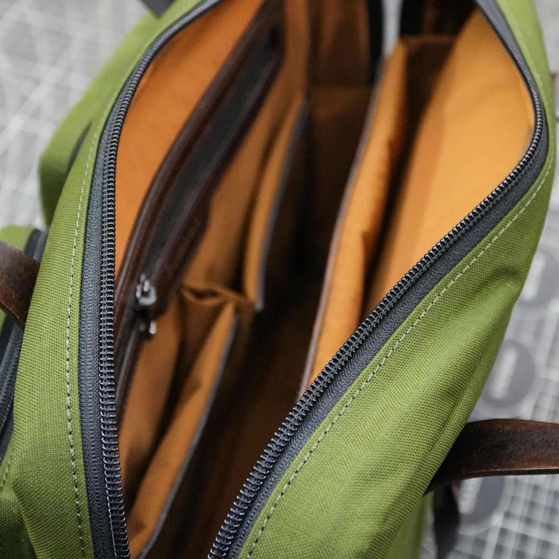 【PDF Pattern】Nylon fabric+cowhide single shoulder crossbody bag/shoulder bag pattern/crossbody bag pattern/briefcase pattern/messenger bag pattern/