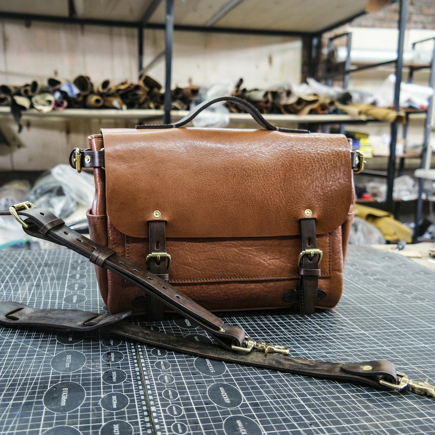 【PDF Pattern】Messenger bag pattern/Crossbody bag pattern/Briefcase pattern/Handebag pattern