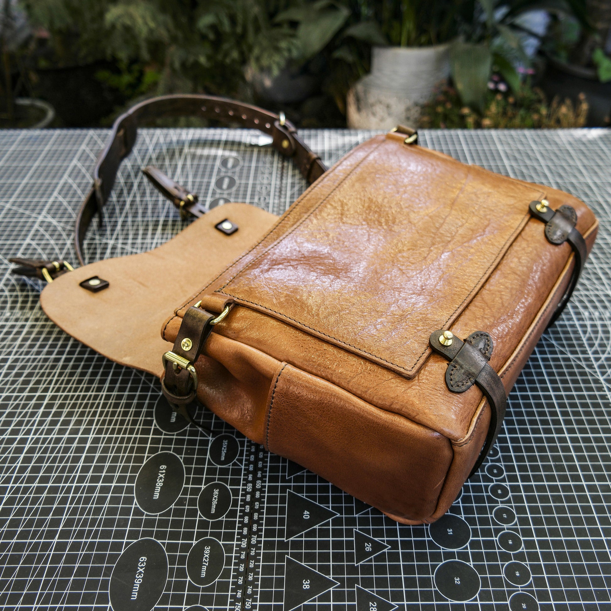 【PDF Pattern】Messenger bag pattern/Crossbody bag pattern/Briefcase pattern/Handebag pattern