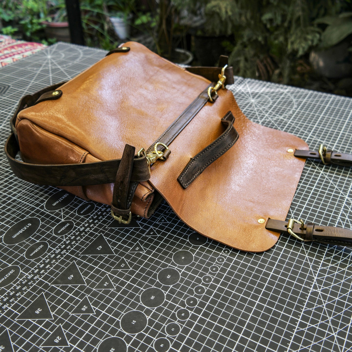 【PDF Pattern】Messenger bag pattern/Crossbody bag pattern/Briefcase pattern/Handebag pattern