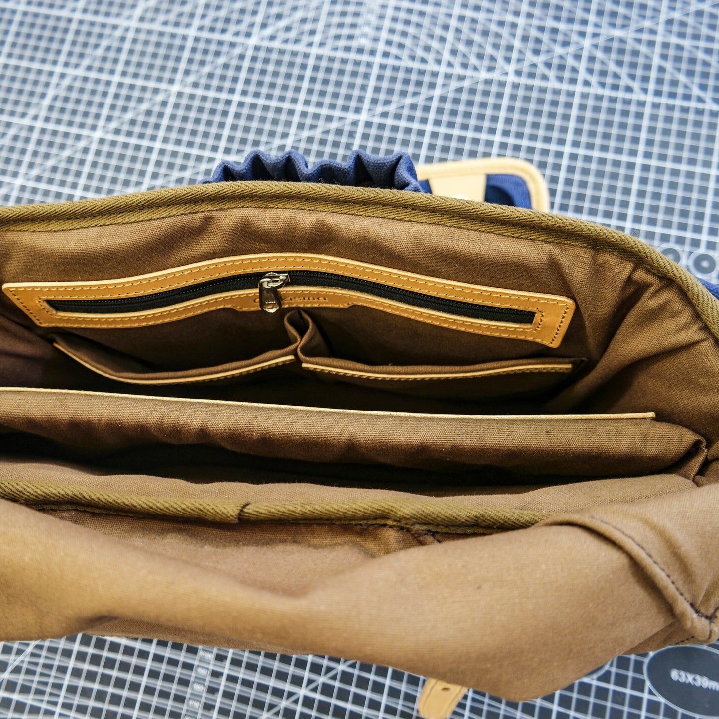 【PDF Pattern】Deep blue shoulder bag pattern/crossbody bag pattern/camera bag pattern/messenger bag pattern