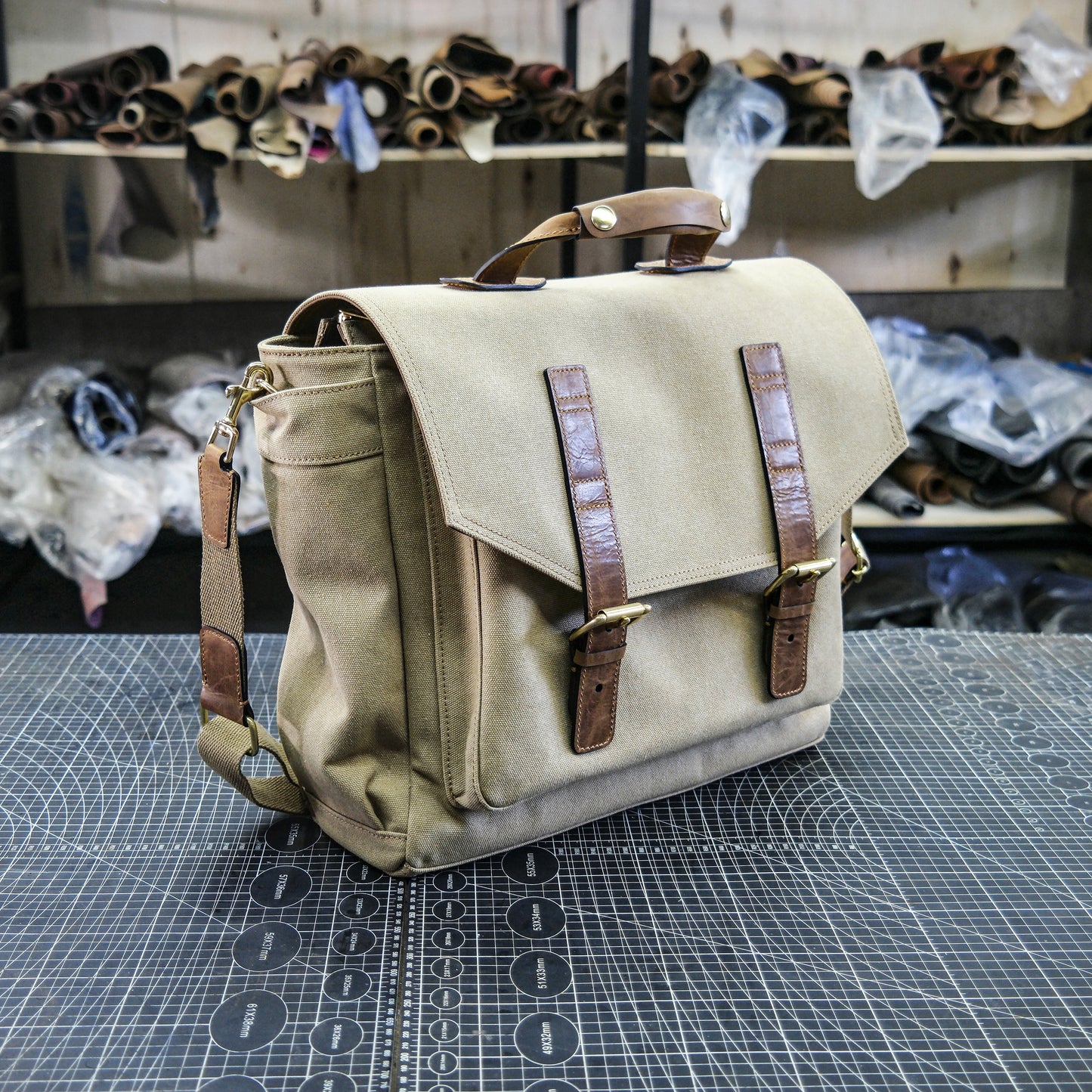 【PDF Pattern】Canvas briefcase/one shoulder crossbody handbag /bag pattern/Briefcase pattern/Messenger bag pattern/Canvas bag pattern/Handbag pattern