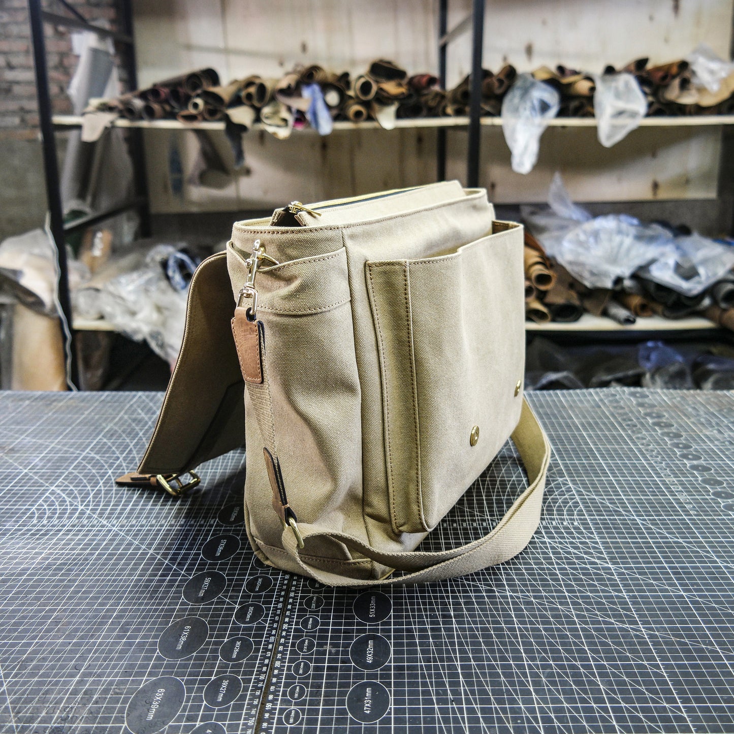 【PDF Pattern】Canvas briefcase/one shoulder crossbody handbag /bag pattern/Briefcase pattern/Messenger bag pattern/Canvas bag pattern/Handbag pattern