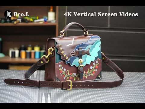 【PDF Pattern】 Leather handbag pattern/shoulder crossbody bag pattern- SG-147#