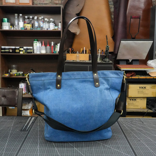 【PDF Pattern】Hand waxed tote canvas handbag/shoulder crossbody bag/tote bag pattern