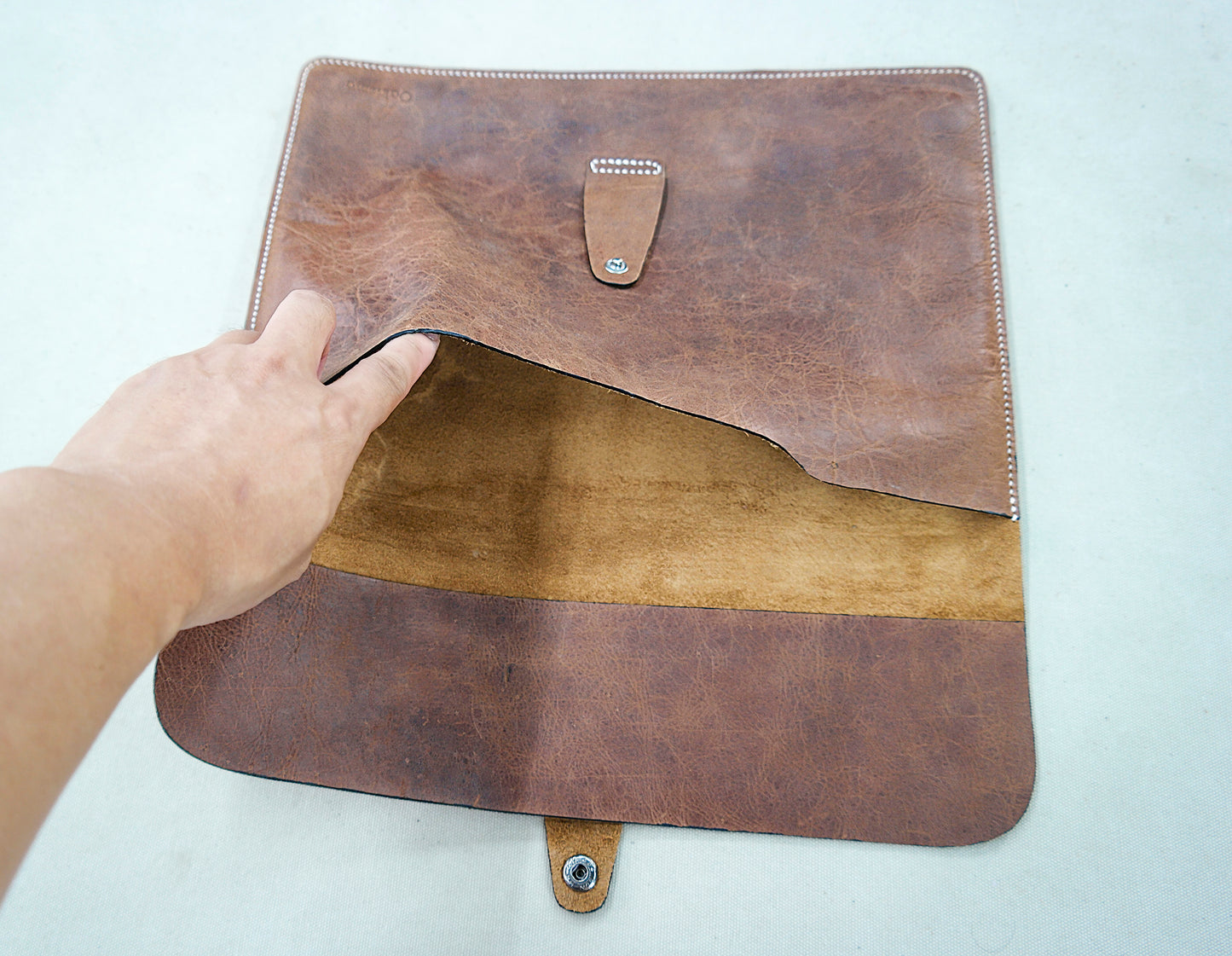 laptop case 17.5 inch, leather laptop cover, Made of 100% full oil wax leather/real cow leather,13/14 / 15/16/17/17.5 inch case/sleeve
