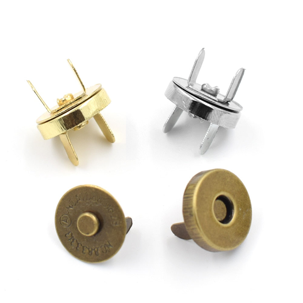 20 sets Strong magnetic Snaps faster Magnet clasp buckle Luggage butto