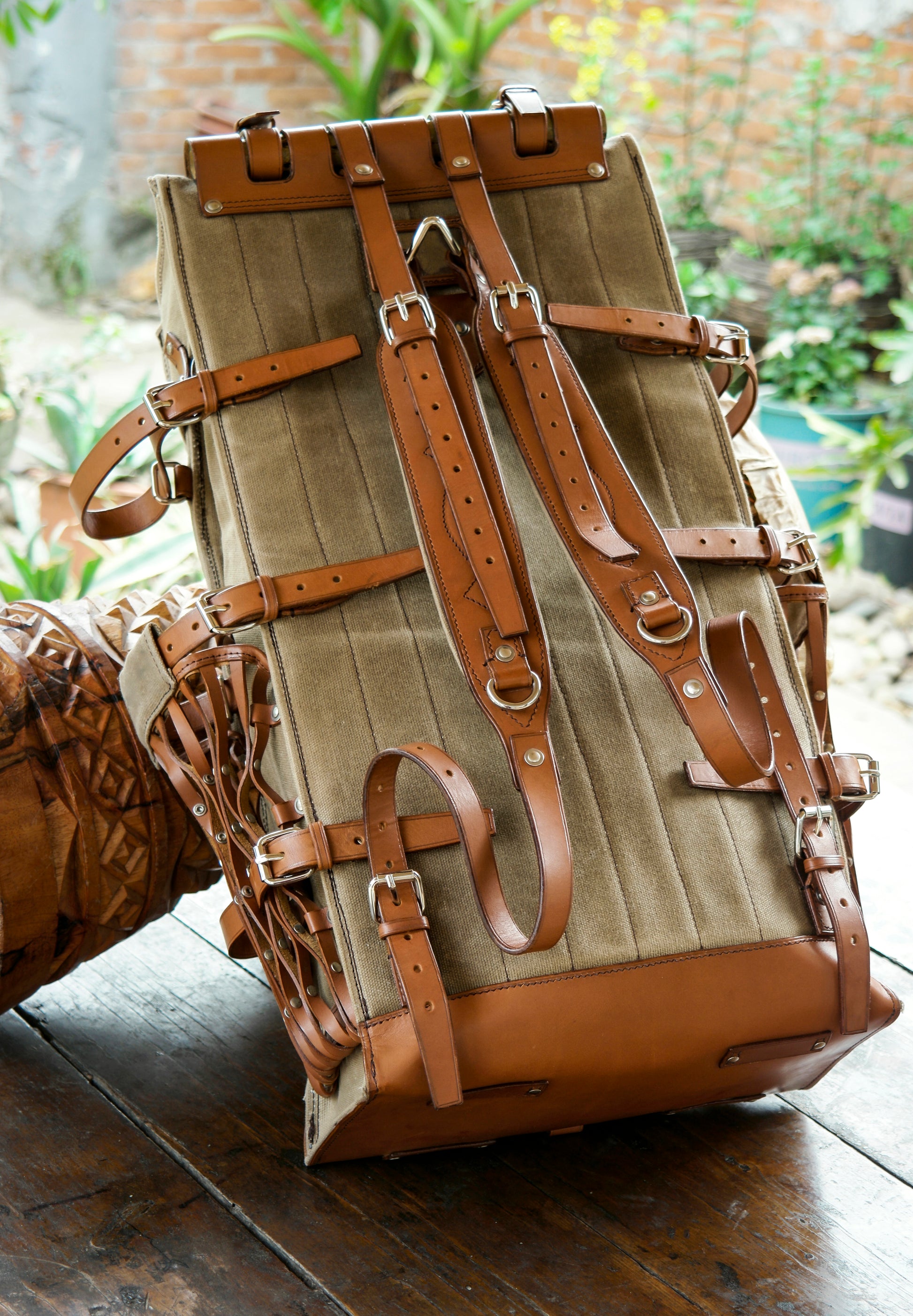 Physical Pattern】Leather backpack pattern-Vintage Backpack Pattern | Physical Pattern】Leather backpack pattern-Vintage Backpack Pattern |